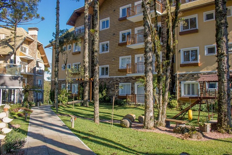 Alto padrão - Apto com banheira em Gramado