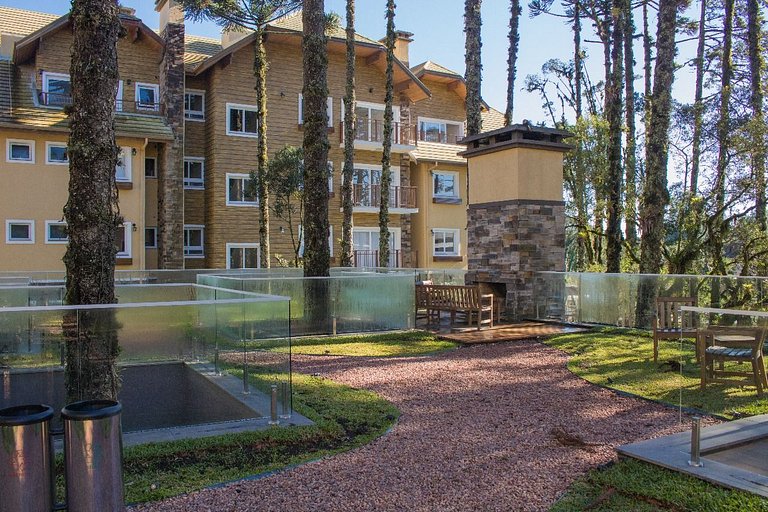 Alto padrão - Apto com banheira em Gramado