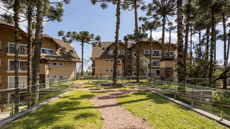 Alto padrão - Apto com banheira em Gramado