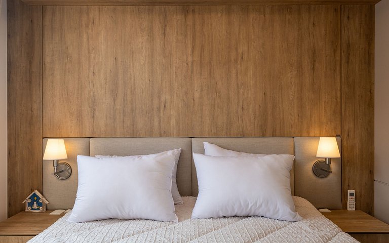 Belíssimo apartamento a 600 metros da Rua Coberta