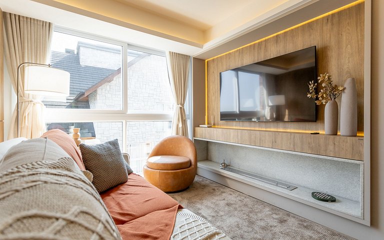 Belíssimo apartamento a 600 metros da Rua Coberta
