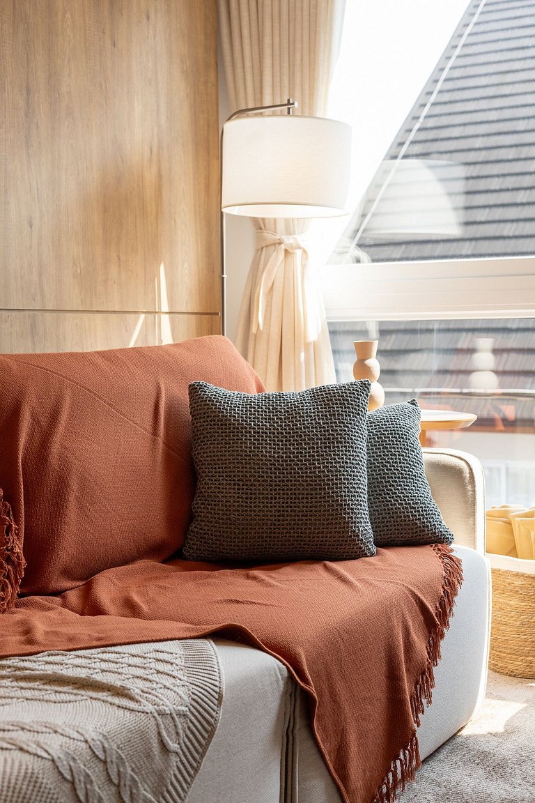 Belíssimo apartamento a 600 metros da Rua Coberta