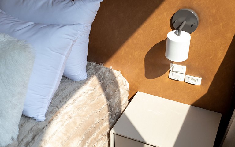 Belíssimo apartamento a 600 metros da Rua Coberta