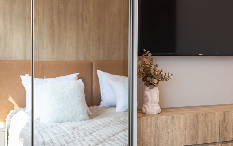 Belíssimo apartamento a 600 metros da Rua Coberta