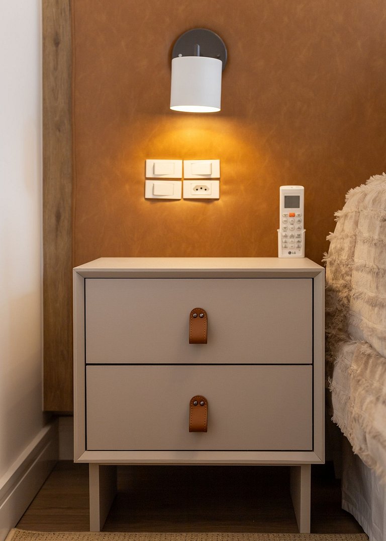 Belíssimo apartamento a 600 metros da Rua Coberta