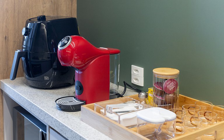Belíssimo apartamento a 600 metros da Rua Coberta