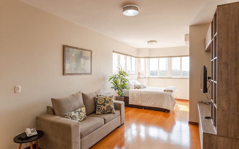 Loft a 1,5 km da Rua Coberta em Gramado