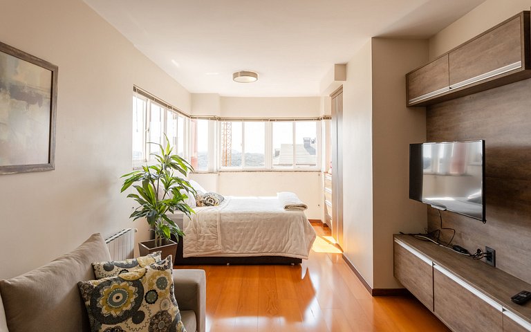 Loft a 1,5 km da Rua Coberta em Gramado