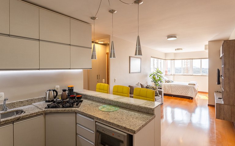 Loft a 1,5 km da Rua Coberta em Gramado