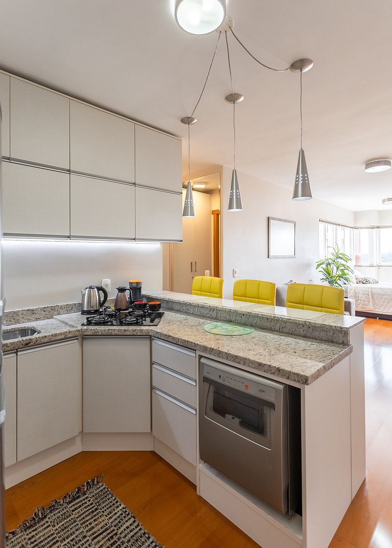 Loft a 1,5 km da Rua Coberta em Gramado