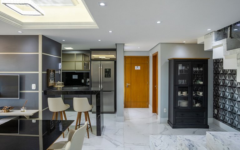 Alto padrão - Apto com banheira em Gramado