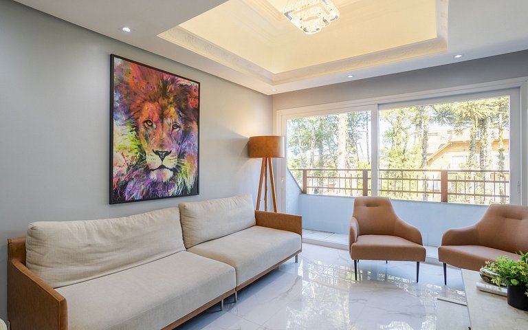 Alto padrão - Apto com banheira em Gramado