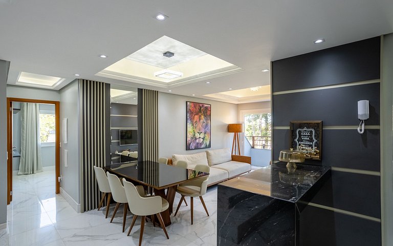 Alto padrão - Apto com banheira em Gramado