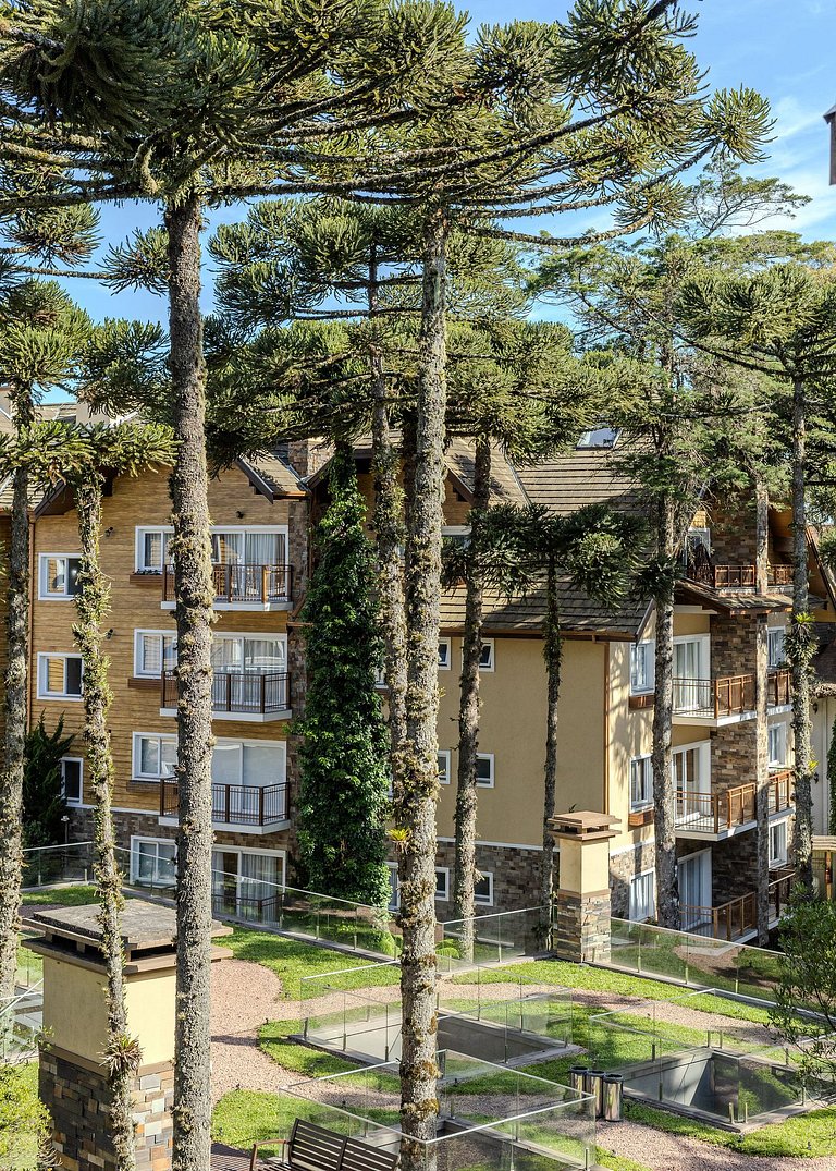 Alto padrão - Apto com banheira em Gramado