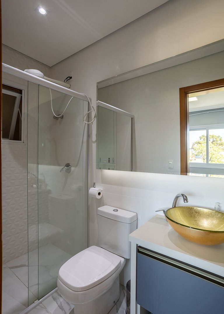 Alto padrão - Apto com banheira em Gramado