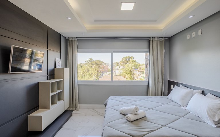 Alto padrão - Apto com banheira em Gramado