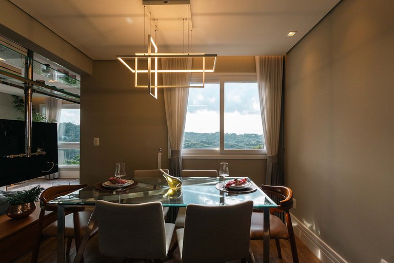 Apartamento com a melhor vista de Gramado