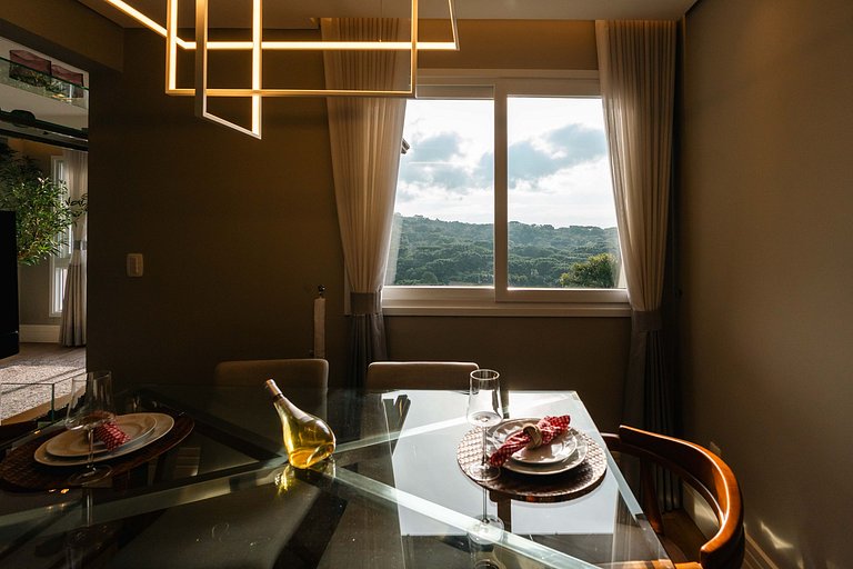 Apartamento com a melhor vista de Gramado