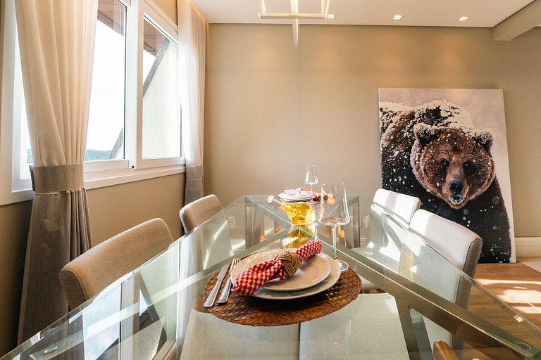 Apartamento com a melhor vista de Gramado