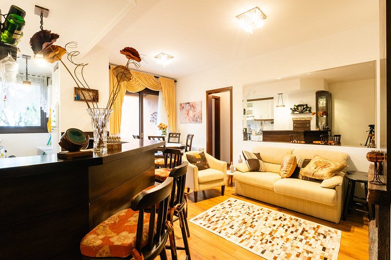 Apartamento à 5min da rua coberta de Gramado