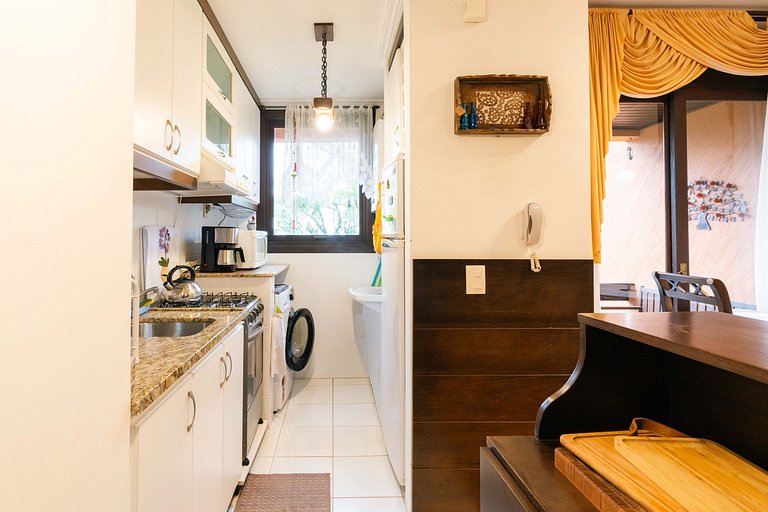 Apartamento à 5min da rua coberta de Gramado