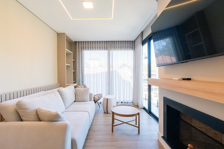 Em Gramado charmoso apartamento!